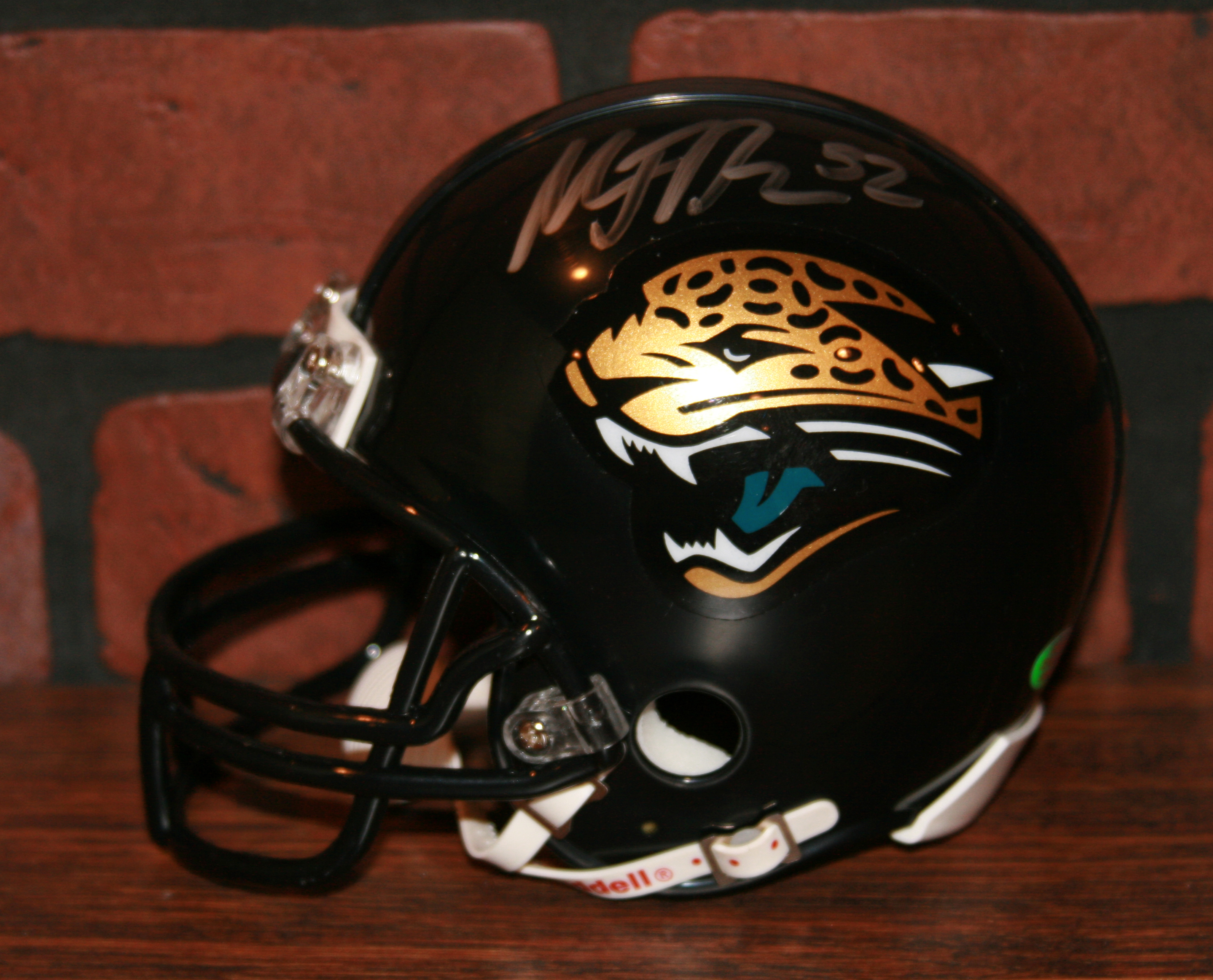 Maurice Jones-Drew Autographed Jacksonville Jaguars Mini Helmet